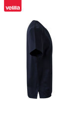 VELILLA - Maglia Uomo Stretch con Scollo a V e Spacchi Laterali