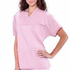 Casacca Unisex con scollo a V Valento a Tessuto Misto