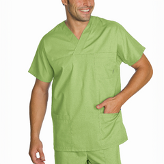 Casacca Unisex con scollo a V Valento a Tessuto Misto