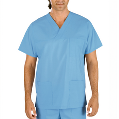 Casacca Unisex con scollo a V Valento a Tessuto Misto