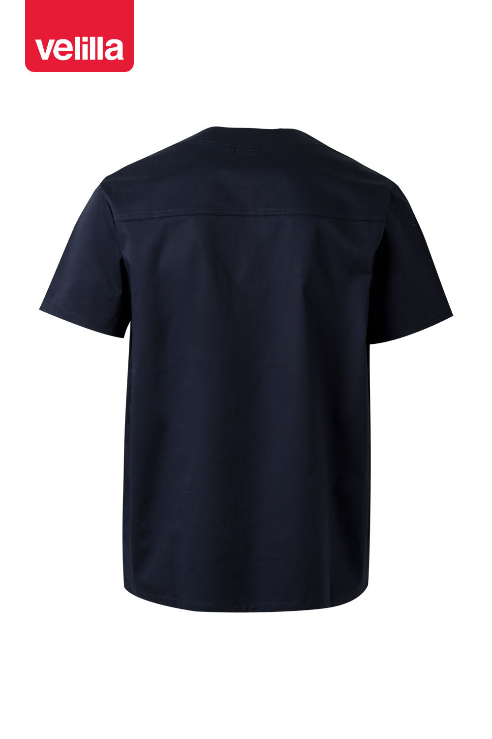 VELILLA - Maglia Uomo Stretch con Scollo a V e Spacchi Laterali