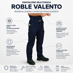 Pantalone Multitasca a tessuto misto ROBLE VALENTO