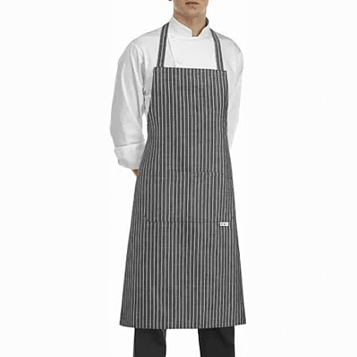 EGO Grembiule Pettorina  100% Cotone con Tasca