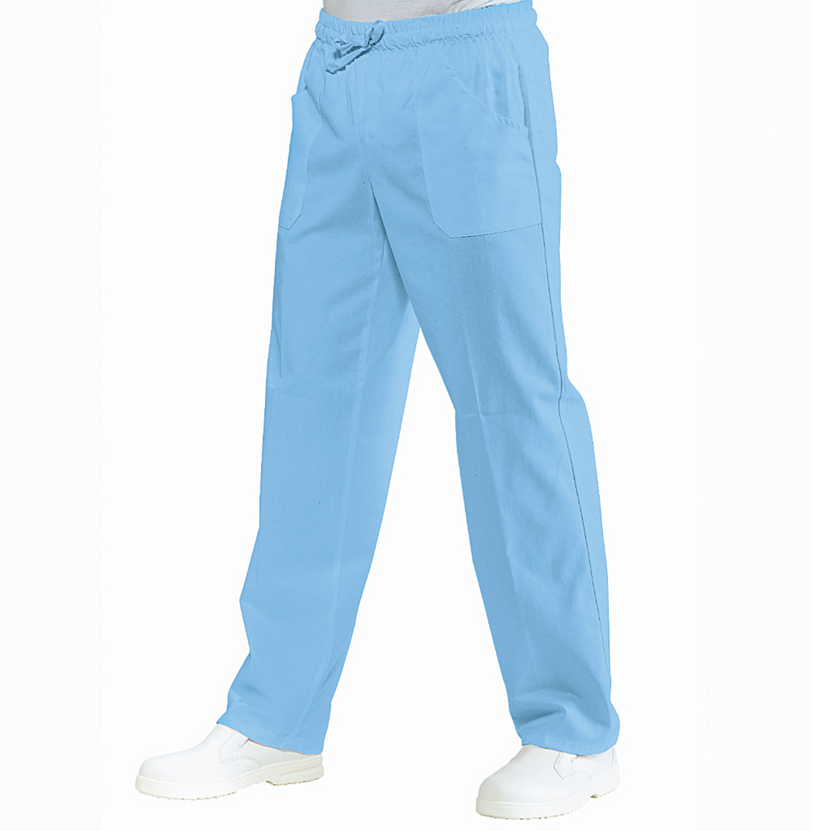 Pantalone Unisex Valento con Elastico a Tessuto Misto