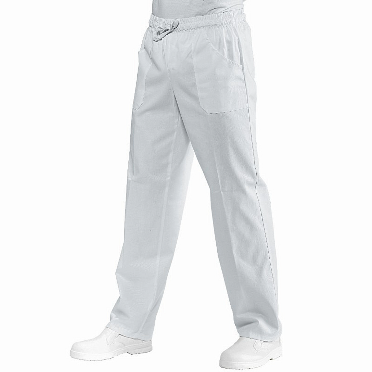 Pantalone Unisex Valento con Elastico a Tessuto Misto