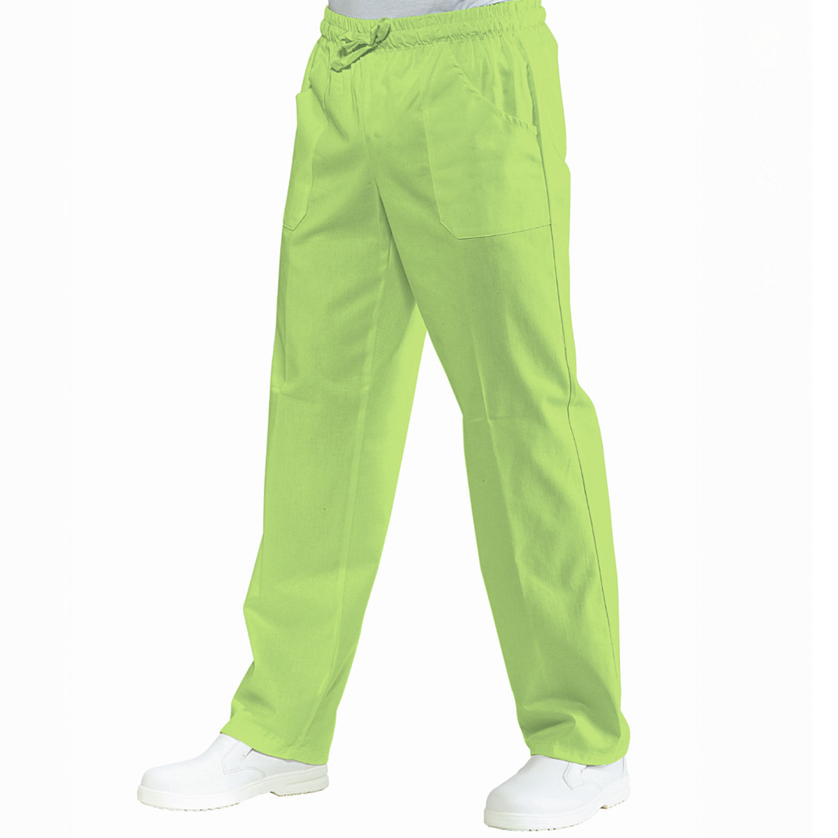 Pantalone Unisex Valento con Elastico a Tessuto Misto