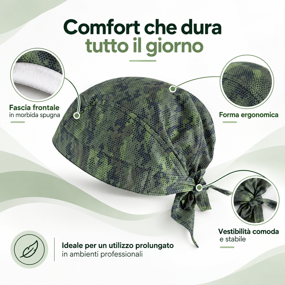 GIBLOR'S Bandana Marte 100% Cotone