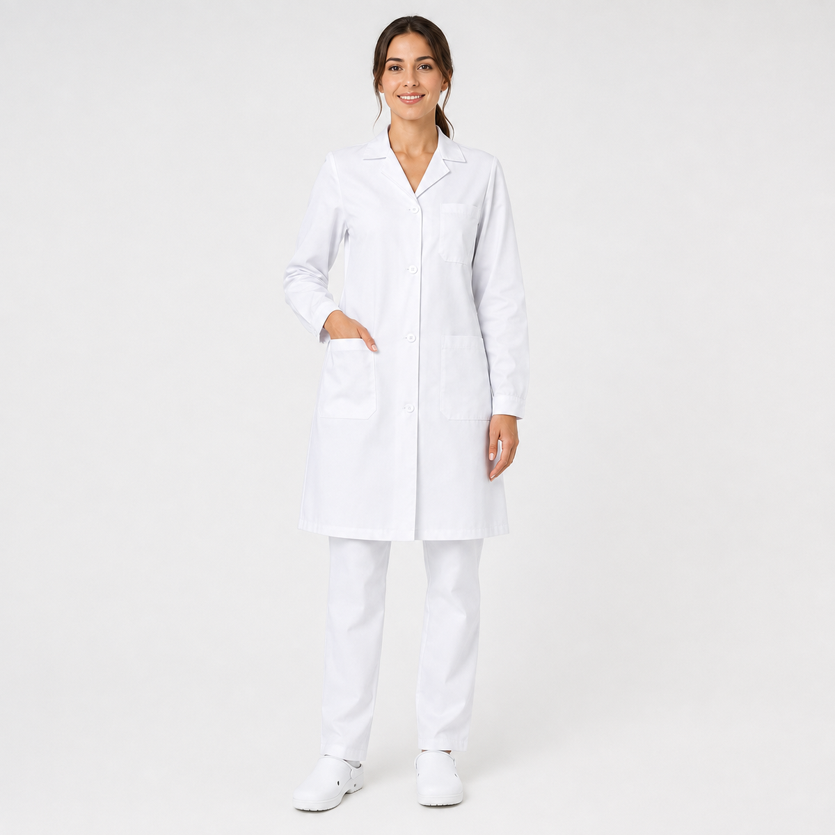 Camice Valento Donna Bianco