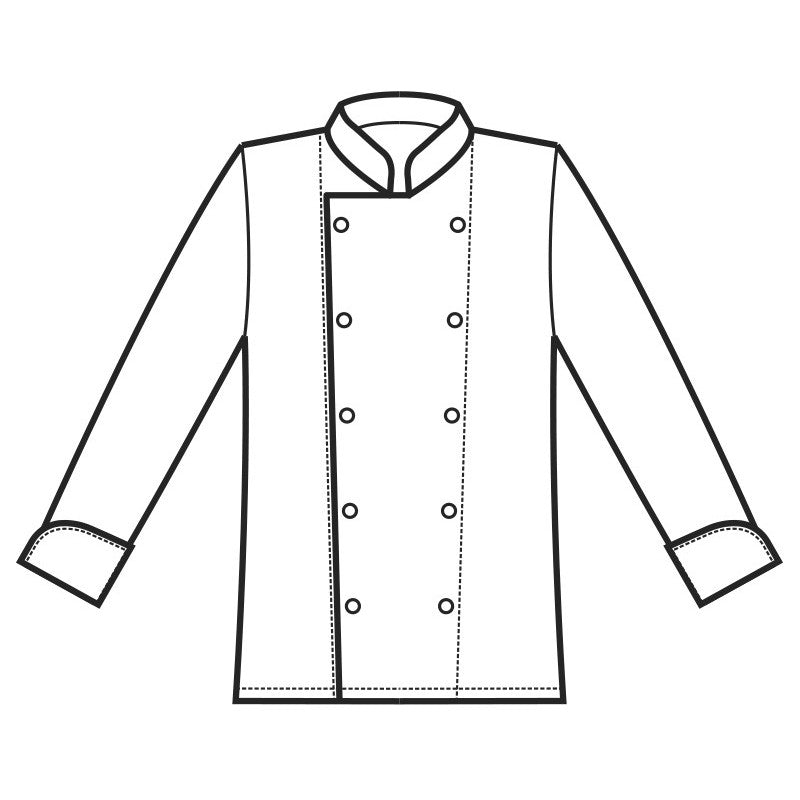 Giacca da cuoco Enrica 100% Cotone - Isacco