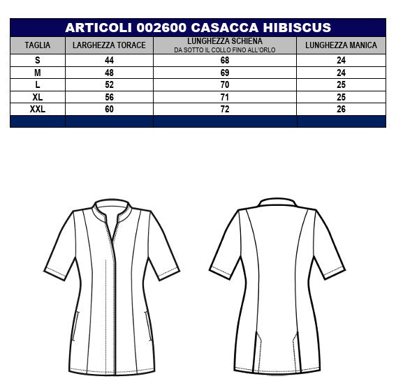 Isacco Casacca Donna Hibiscus